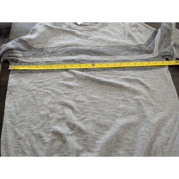 Banana Republic Men’s Organic Cotton Sweater Gray Preppy Lightweight Large - Picture 7 of 8